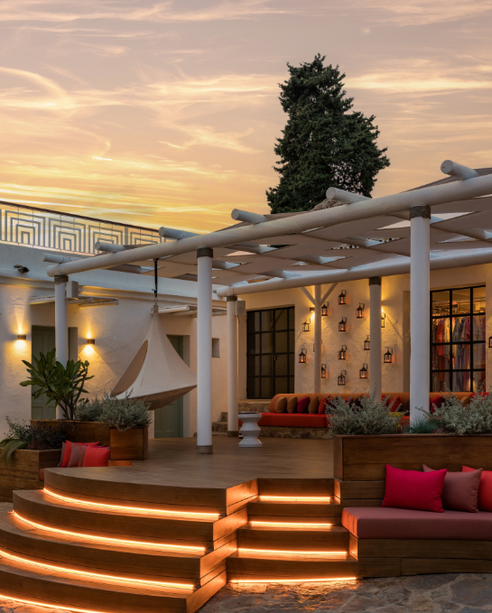 Wellness space at Boho Club