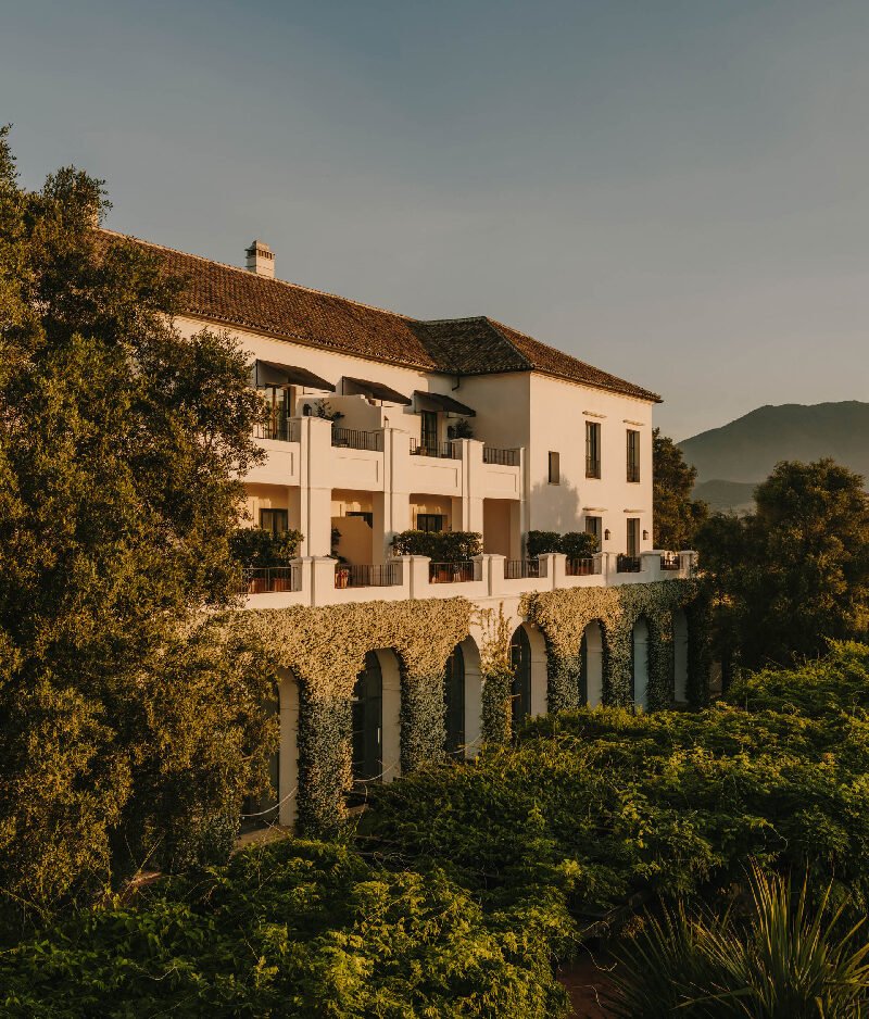 Andalusian architecture and gardens at Finca Cortesín