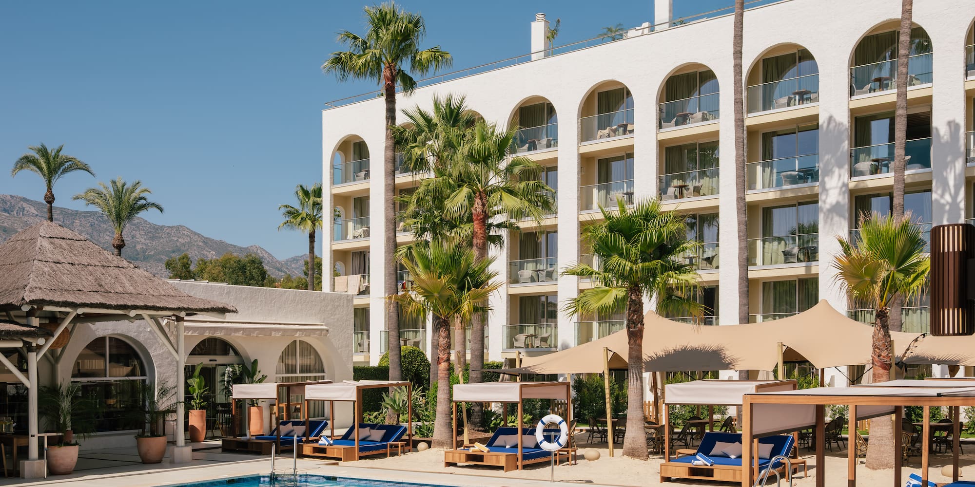 ME Marbella hotel setting