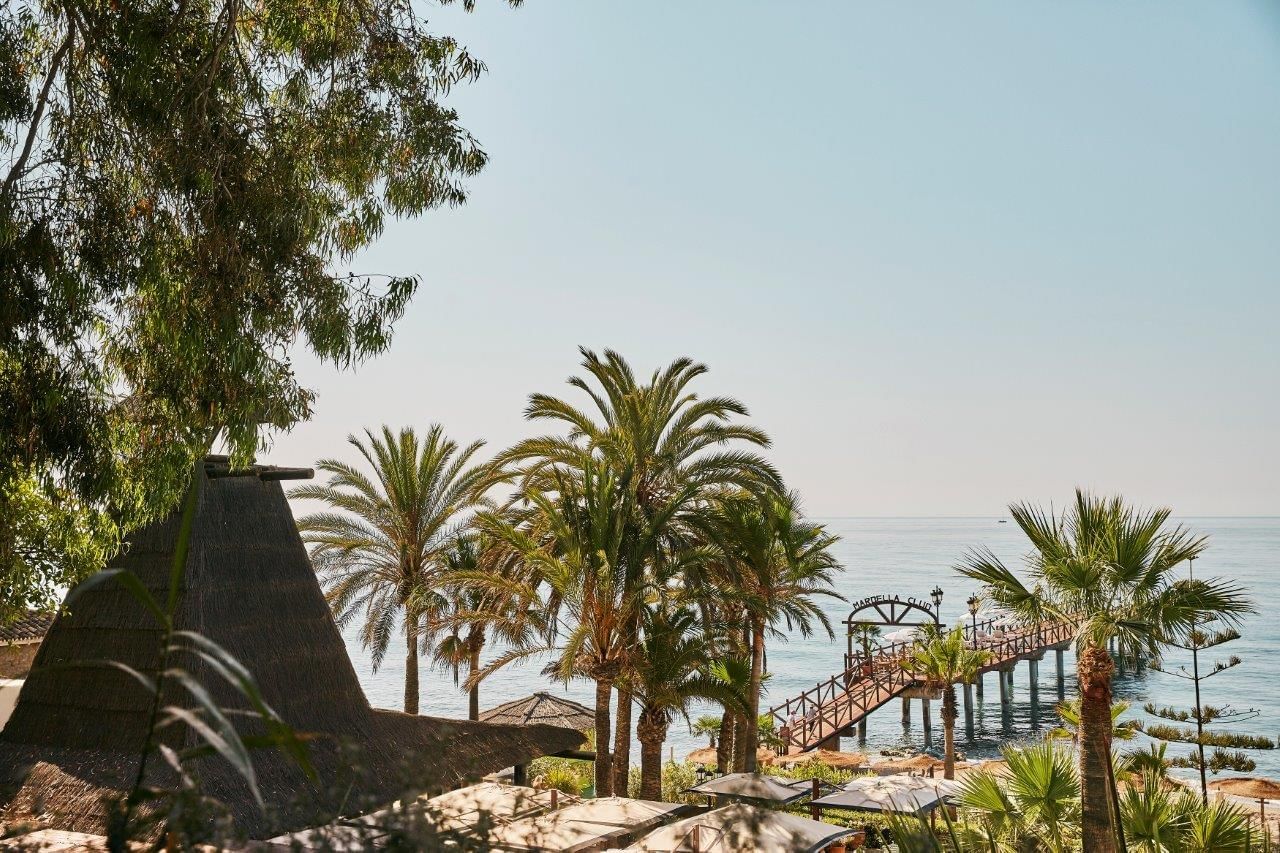Marbella Club and the Golden Mile coastline